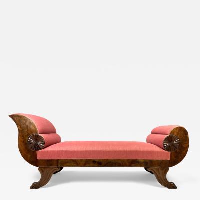 Swedish Chaise Lounge Circa 1900 s