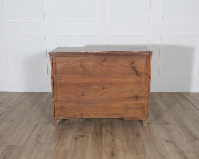 Swedish Chest of Drawers with Dentil Carving Mid 19th Century