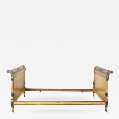 Swedish Daybed in Painted Wood circa 1850