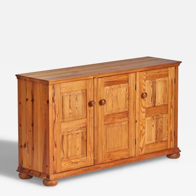 Swedish Designer Cabinet in Pine Sweden 1960s