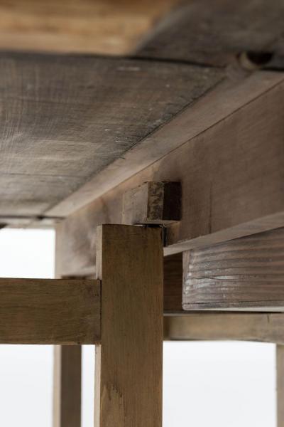 Swedish Drop Leaf Dining Table in Early Ocher Paint