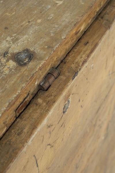 Swedish Drop Leaf Dining Table in Early Ocher Paint