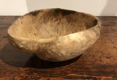 Swedish Dugout Root Burl Bowl
