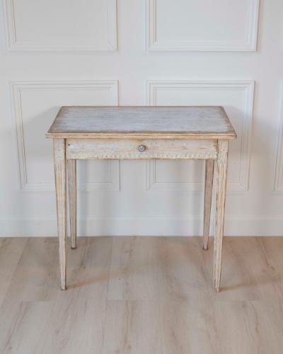 Swedish Early 20th Century Gustavian Style Side Table c 1900