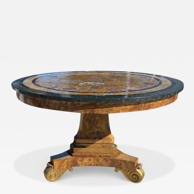 Swedish Empire Center Table