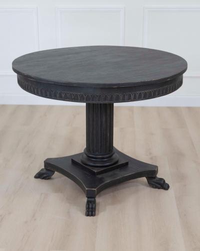 Swedish Empire Style Center Table