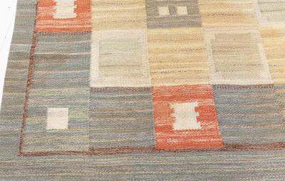 Swedish Flat Weave Rug by Carl Dangel CD 