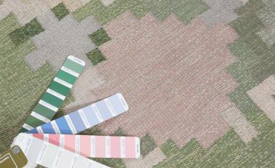 Swedish Flat Weave Rug by Ingegerd Silow