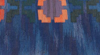 Swedish Flat Weave Rug by Judith Johansson