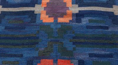 Swedish Flat Weave Rug by Judith Johansson