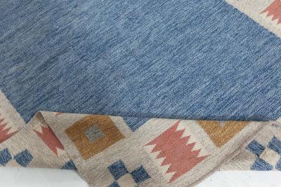 Swedish Flat Woven Rug by Birgitta Soderkvist BS 