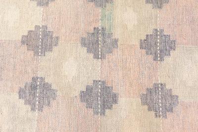 Swedish Flat Woven Rug by Ingegerd Silow