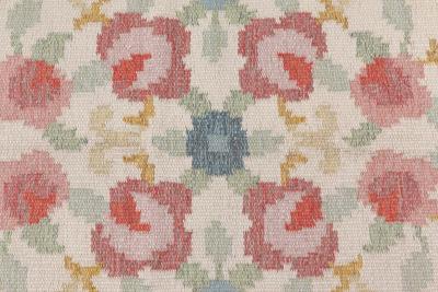 Swedish Flat Woven Rug by Rakel Carllander