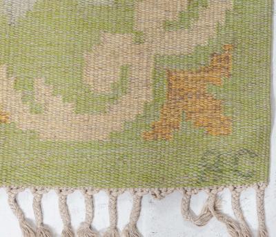 Swedish Flat Woven Rug by Rakel Carllander