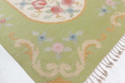 Swedish Flat Woven Rug by Rakel Carllander