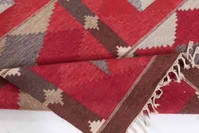 Swedish Flat Woven Rug by Rakel Carllander