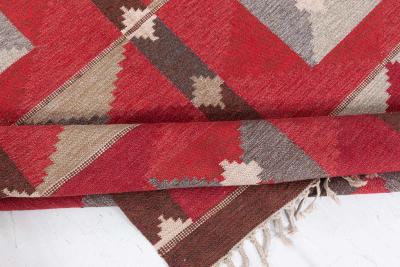 Swedish Flat Woven Rug by Rakel Carllander