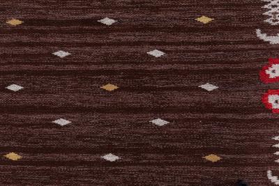 Swedish Flat Woven Rug by Solveig Westerberg