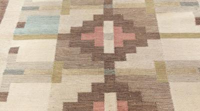 Swedish Flat Woven Rug by Sveker Greuholm