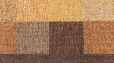 Swedish Flat weave rug by Ulla Parkdal