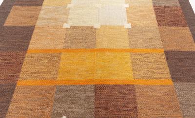 Swedish Flat weave rug by Ulla Parkdal