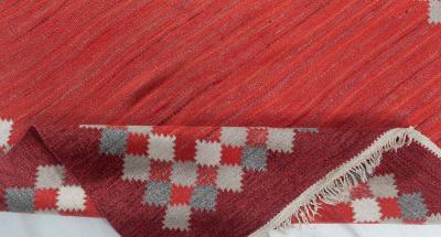 Swedish Flat woven Rug by Ingegerd Silow