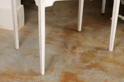 Swedish Freestanding Painted Writing Table Created for Queen Alexandrine