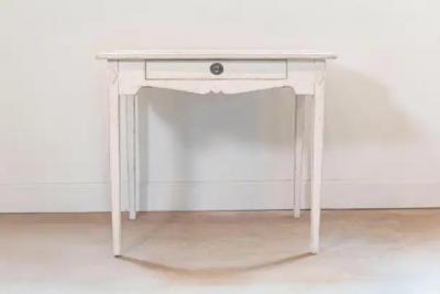 Swedish Freestanding Painted Writing Table Created for Queen Alexandrine