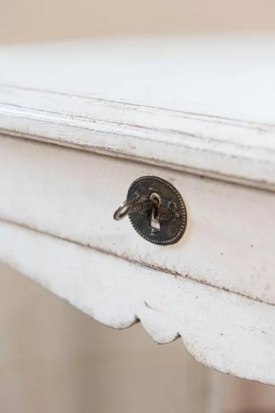 Swedish Freestanding Painted Writing Table Created for Queen Alexandrine