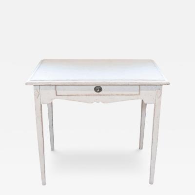 Swedish Freestanding Painted Writing Table Created for Queen Alexandrine