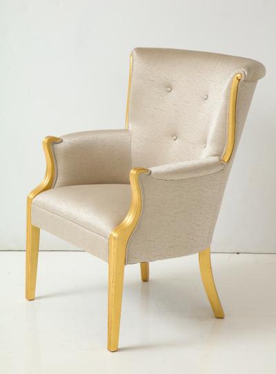 Swedish Gilded Arm Chair