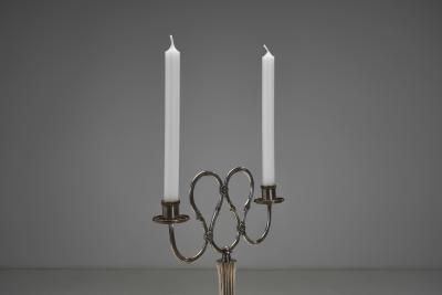 Swedish Grace Candelabra by Herman Berman Sweden ca 1920s