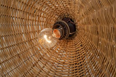 Swedish Grace Floor Lamp with Decorative Antelopes on the Base Sweden 1930s