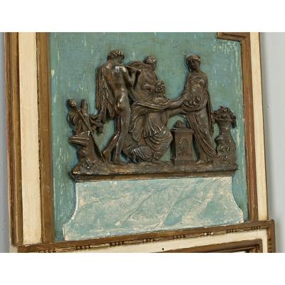 Swedish Gustavian 19th Century Trumeau