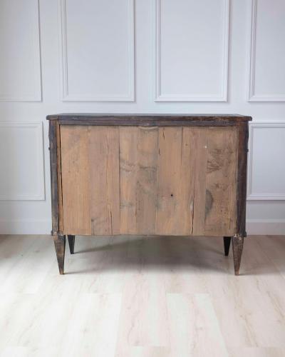 Swedish Gustavian Inspired Chest of Drawers with Greek Key Frieze