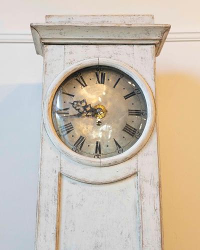 Swedish Gustavian Neoclassical Longcase Clock Circa 1800