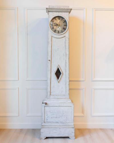 Swedish Gustavian Neoclassical Longcase Clock Circa 1800