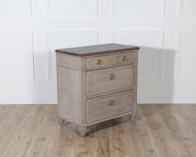 Swedish Gustavian Painted Chest of Drawers circa 19th Century