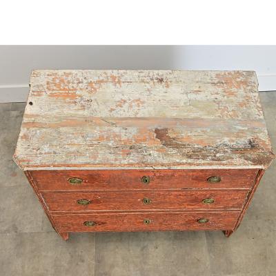 Swedish Gustavian Period 18th Century Painted Commode