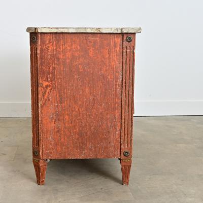 Swedish Gustavian Period 18th Century Painted Commode