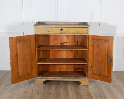 Swedish Gustavian Period Buffet in Original Yellow Paint Late 18th Century
