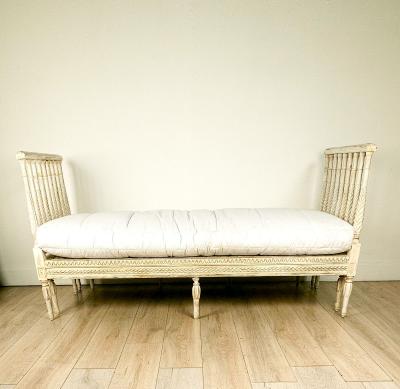 Swedish Gustavian Style Day Bed circa 1900