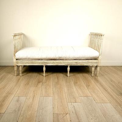 Swedish Gustavian Style Day Bed circa 1900