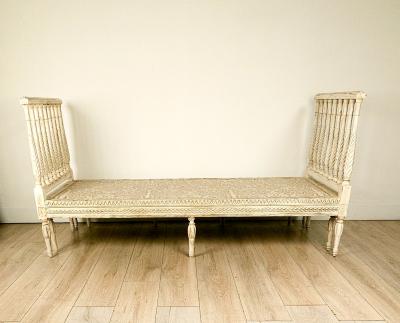 Swedish Gustavian Style Day Bed circa 1900