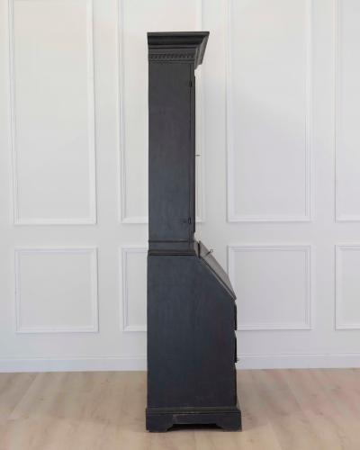 Swedish Gustavian Style Secretary and Vitrine