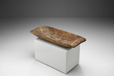 Swedish Historical Wooden Trough Sweden 1732