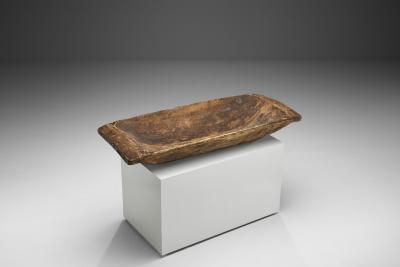 Swedish Historical Wooden Trough Sweden 1732