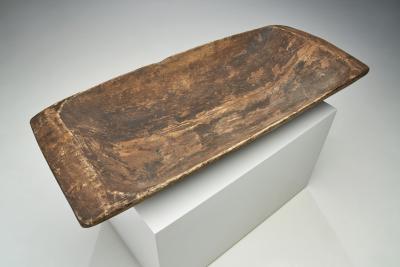 Swedish Historical Wooden Trough Sweden 1732