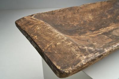 Swedish Historical Wooden Trough Sweden 1732