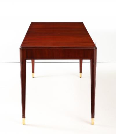 Swedish Mahogany Desk fors M belfabrik Circa 1950s